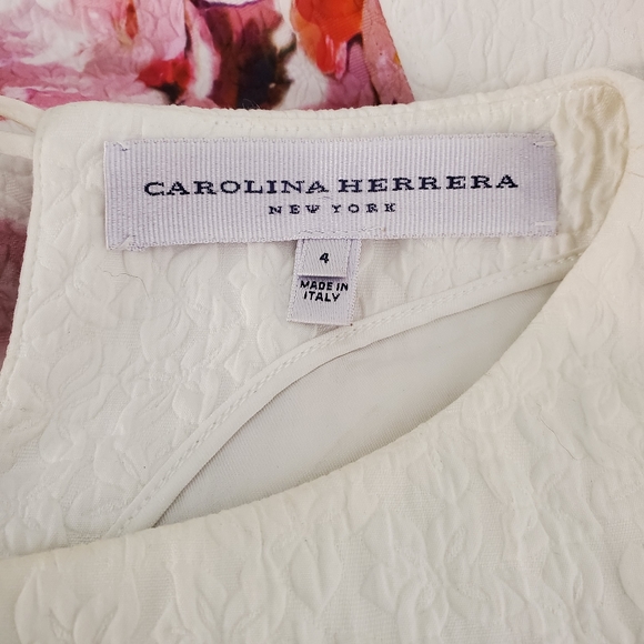 Carolina Herrera Womens Sheath Dress Size 4 - Picture 4 of 10